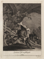 KG 01079
          <br/>
          Entwurf einiger Maulthiere und Esel. Siebender Theil. (18 bladen)
          <br/>
          <em>Ridinger, Johann Elias (1698-1767)</em>